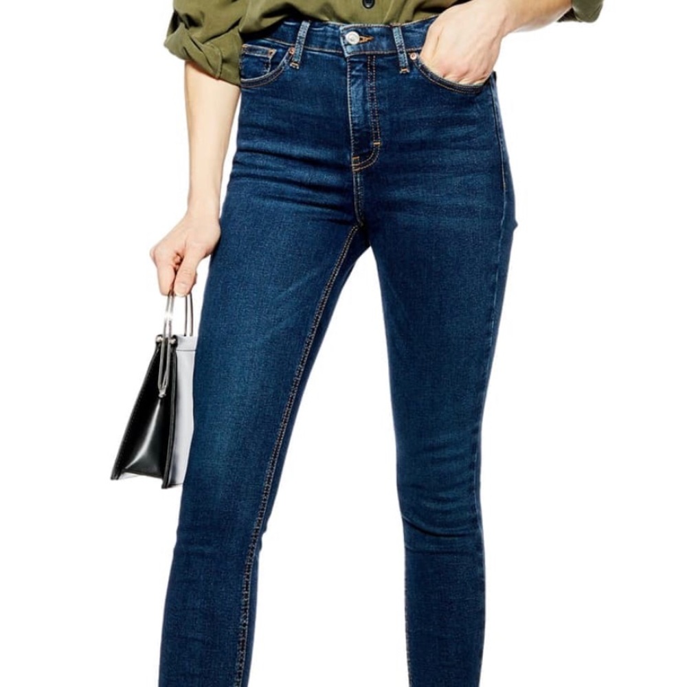 Topshop Moto Jamie High Waist Skinny Jeans